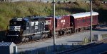 NS research train tied down at Lynchburg,